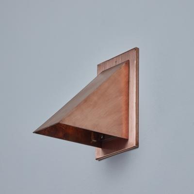 Jonas Bohlin Pair of Jonas Bohlin Oxid Raw Copper Outdoor Wall Lights for rsj 