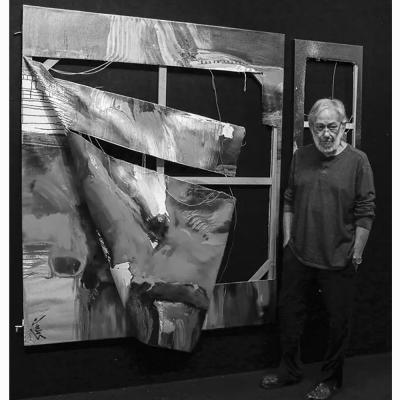 Jonas Gerard Jonas Gerard Large O C Abstract Painting