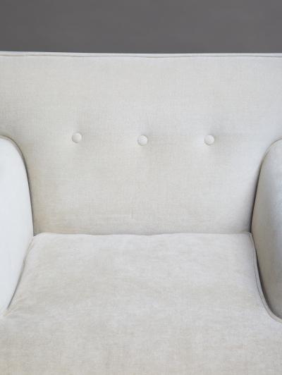 Jonathan Adler Chair and Ottoman