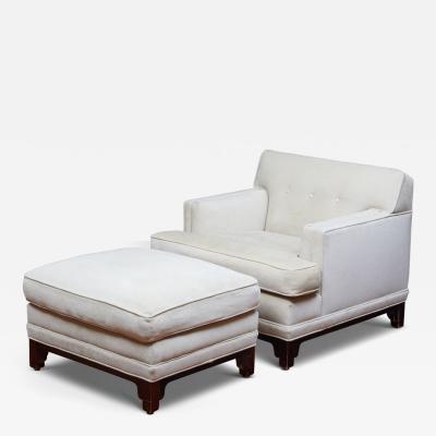 Jonathan Adler Chair and Ottoman