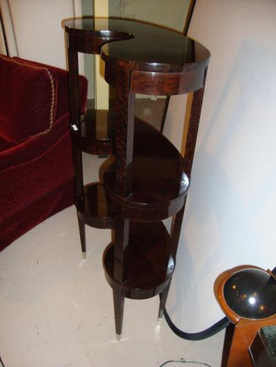 Jonathan Charles Kidney Shaped Three Tier Etagere