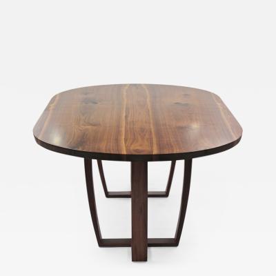 Jonathan Field American black walnut table for P L