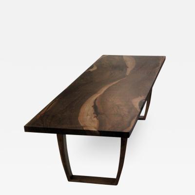 Jonathan Field English walnut table for Design Shanghai