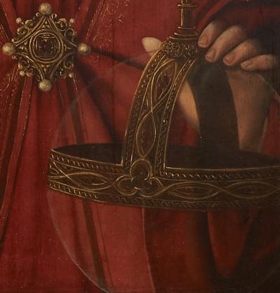 Joos van Cleve Christ as Salvator Mundi