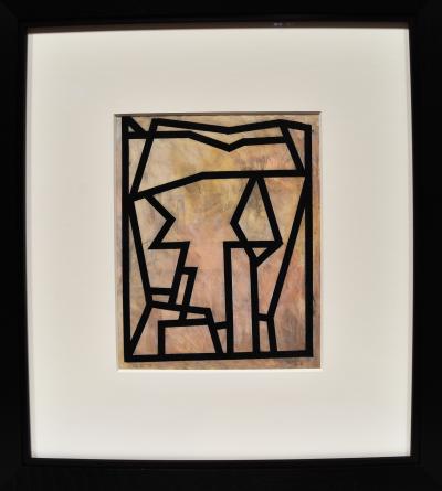 Jorge Fick JORGE FICK ABSTRACT Painting Series Motel Suitcase 6034