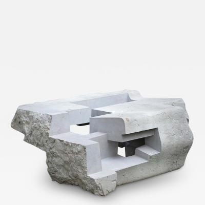 Jorge Y zpik UNTITLED S T Marble bench seat 3