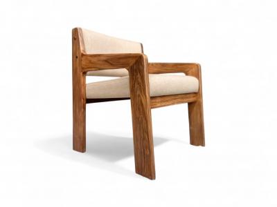 Jorge Zalszupin Armchair in Caviuina wood Wool Jorge Zalszupin 1960s 608A