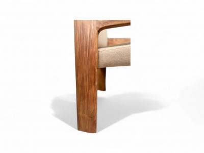 Jorge Zalszupin Armchair in Caviuina wood Wool Jorge Zalszupin 1960s 608A