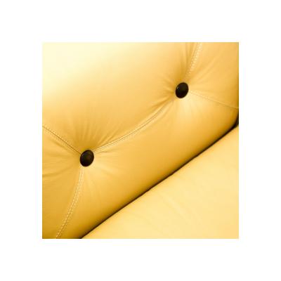 Jorge Zalszupin Armchair in Yellow Leather Jorge Zalszupin 1970s Lot 146