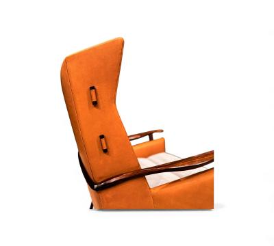 Jorge Zalszupin Bergere Armchair with Ottoman Jorge Zalszupin 1950s Lot 737A