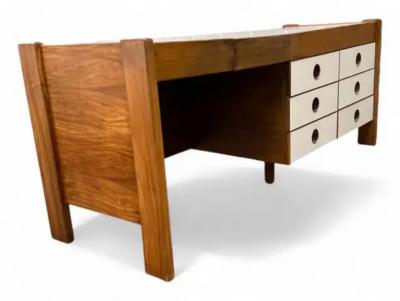 Jorge Zalszupin Brazilian Modern Dresser with Six drawers in Hardwood Jorge Zalszupin c 1970s