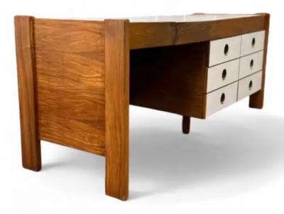 Jorge Zalszupin Brazilian Modern Dresser with Six drawers in Hardwood Jorge Zalszupin c 1970s