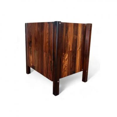 Jorge Zalszupin Brazilian Modern Filing Cabinet Drawers in Hardwood Jorge Zalszupin 1960 s