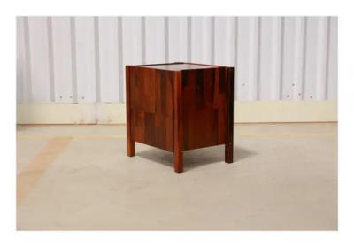 Jorge Zalszupin Brazilian Modern Filing Cabinet Drawers in Hardwood Jorge Zalszupin 1960 s