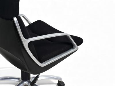 Jorge Zalszupin Brazilian Modern Tall Commander Swivel Chair Jorge Zalszupin 1973