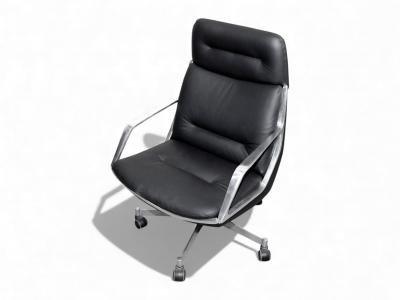 Jorge Zalszupin Brazilian Modern Tall Commander Swivel Chair Jorge Zalszupin 1973