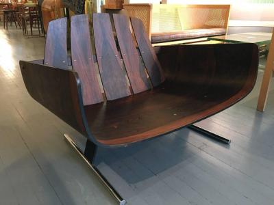 Jorge Zalszupin Brazilian Rosewood Lounge Chair