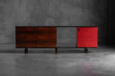 Jorge Zalszupin Credenza Compon vel by Jorge Zalszupin for L Atelier Brazil 1964