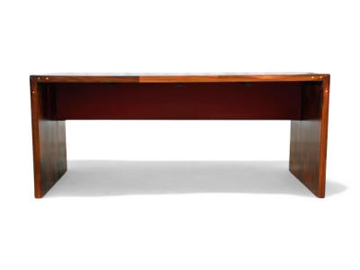 Jorge Zalszupin Desk in Rosewood with File Cabinet Jorge Zalszupin 1960s Lot 404 579