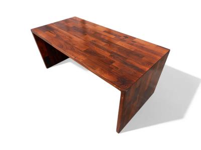 Jorge Zalszupin Desk in Rosewood with File Cabinet Jorge Zalszupin 1960s Lot 404 579