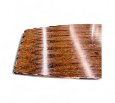 Jorge Zalszupin Dining Table Guanabara in Rosewood Concrete Metal Jorge Zalszupin 1960s