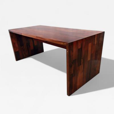 Jorge Zalszupin Foldable Desk in Rosewood Jorge Zalszupin 1970s Lot 404
