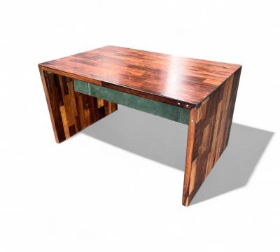 Jorge Zalszupin Foldable Desk in Rosewood Jorge Zalszupin 1970s Lot 556