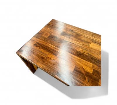 Jorge Zalszupin Foldable Desk in Rosewood Jorge Zalszupin 1970s Lot 556