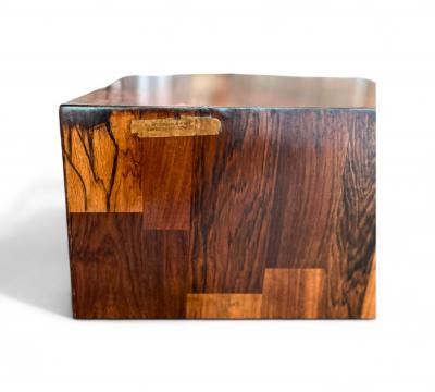 Jorge Zalszupin Foldable Desk in Rosewood Jorge Zalszupin 1970s Lot 556