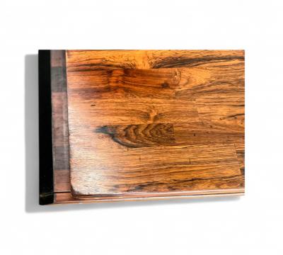 Jorge Zalszupin Foldable Desk in Rosewood Jorge Zalszupin 1970s Lot 556