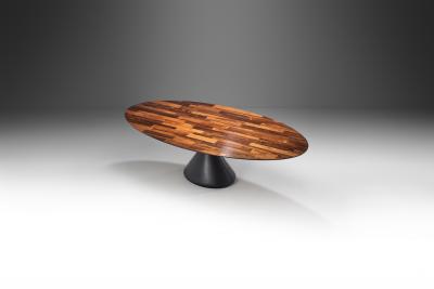 Jorge Zalszupin Guanabara Pedestal Table by Jorge Zalszupin for LAtelier Brazil 1960s