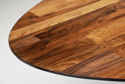 Jorge Zalszupin Guanabara Pedestal Table by Jorge Zalszupin for LAtelier Brazil 1960s