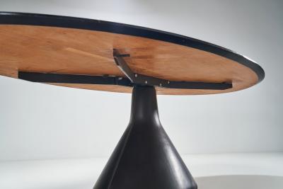 Jorge Zalszupin Guanabara Pedestal Table by Jorge Zalszupin for LAtelier Brazil 1960s