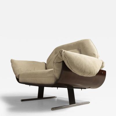 Jorge Zalszupin Jorge Zalszupins Presidential Lounge Chair Brazilian Mid Century Modern Design