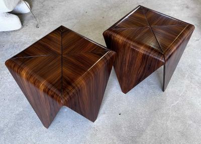 Jorge Zalszupin Jorge Zalzupin Pair of Petala Side Tables
