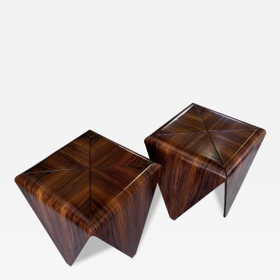 Jorge Zalszupin Jorge Zalzupin Pair of Petala Side Tables