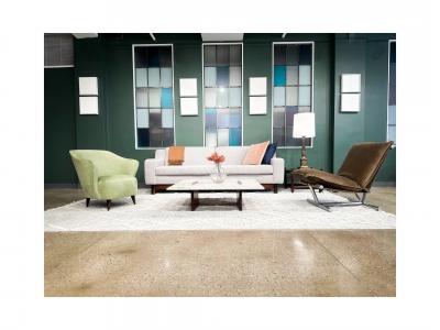 Jorge Zalszupin Limestone Coffee Table in Rosewood Marble Jorge Zalszupin 1959 Lot 553A