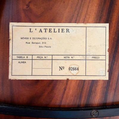Jorge Zalszupin Mid Century Jorge Zalszupin P talas Rosewood Table For L Atelier Brazil 1959