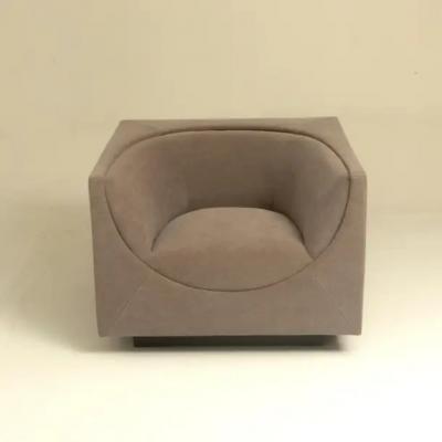 Jorge Zalszupin Mid Century Modern Pair of Cubo Armchairs by Jorge Zalszupin Brazil 1960s