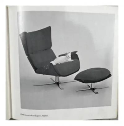 Jorge Zalszupin Mid Century Modern Paulistana Armchair with Ottoman by Jorge Zalszupin c 1959