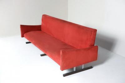 Jorge Zalszupin Mid Century Modern Sofa by Brazilian designer Jorge Zalszupin 1960s