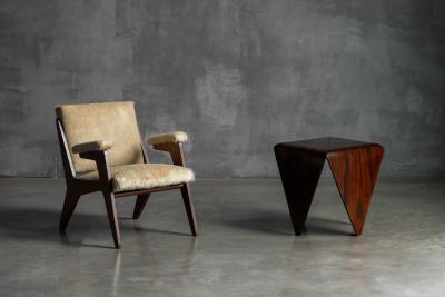 Jorge Zalszupin P talas Side Table by Jorge Zalszupin for L Atelier Brazil 1959