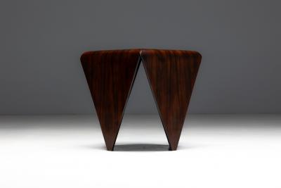 Jorge Zalszupin P talas Side Table by Jorge Zalszupin for L Atelier Brazil 1959
