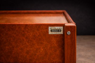 Jorge Zalszupin Side Cabinet with Drawer in Rosewood Jorge Zalszupin c 1960s