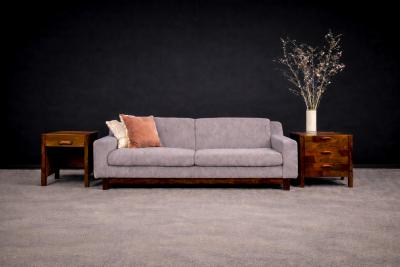 Jorge Zalszupin Side Cabinet with Drawer in Rosewood Jorge Zalszupin c 1960s