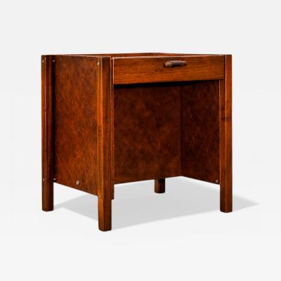 Jorge Zalszupin Side Cabinet with Drawer in Rosewood Jorge Zalszupin c 1960s