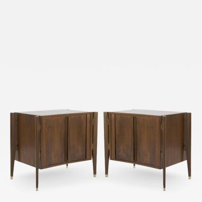 Jorgen Clausen Bedside Tables by Jorgen Clausen Denmark 1950s