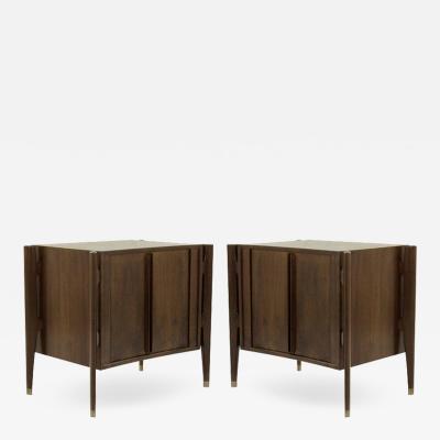 Jorgen Clausen Bedside Tables by Jorgen Clausen in Rosewood Denmark 1950s