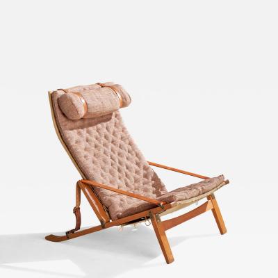 Jorgen Kastholm Preben Fabricius Lounge Chair in Fabric Denmark 1960s