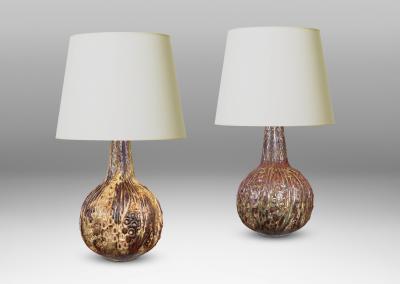 Jorgen Mogensen Pair of Table Lamps by J rgen Mogensen